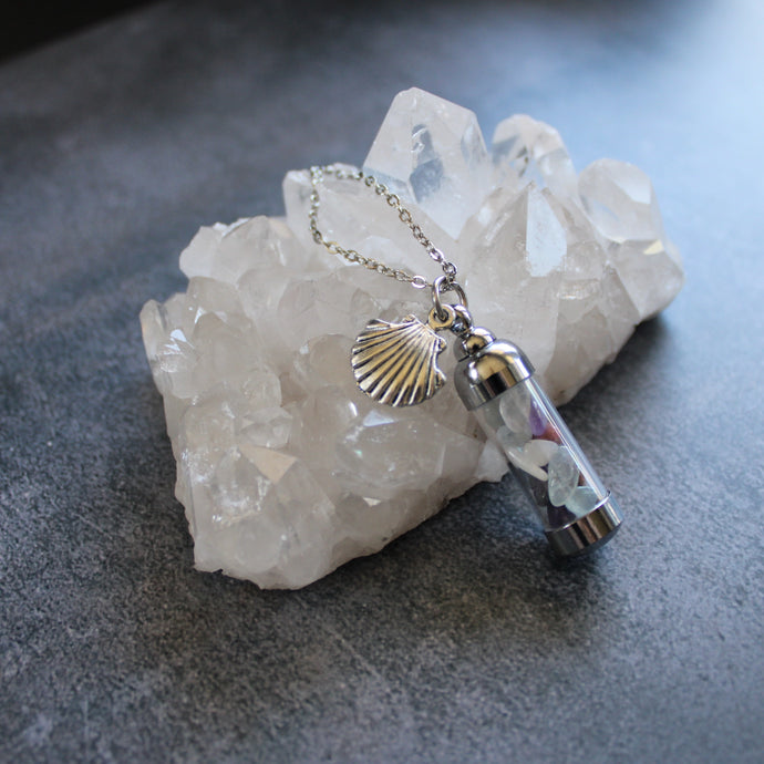 Aphrodite Spell Jar Amulet Necklace