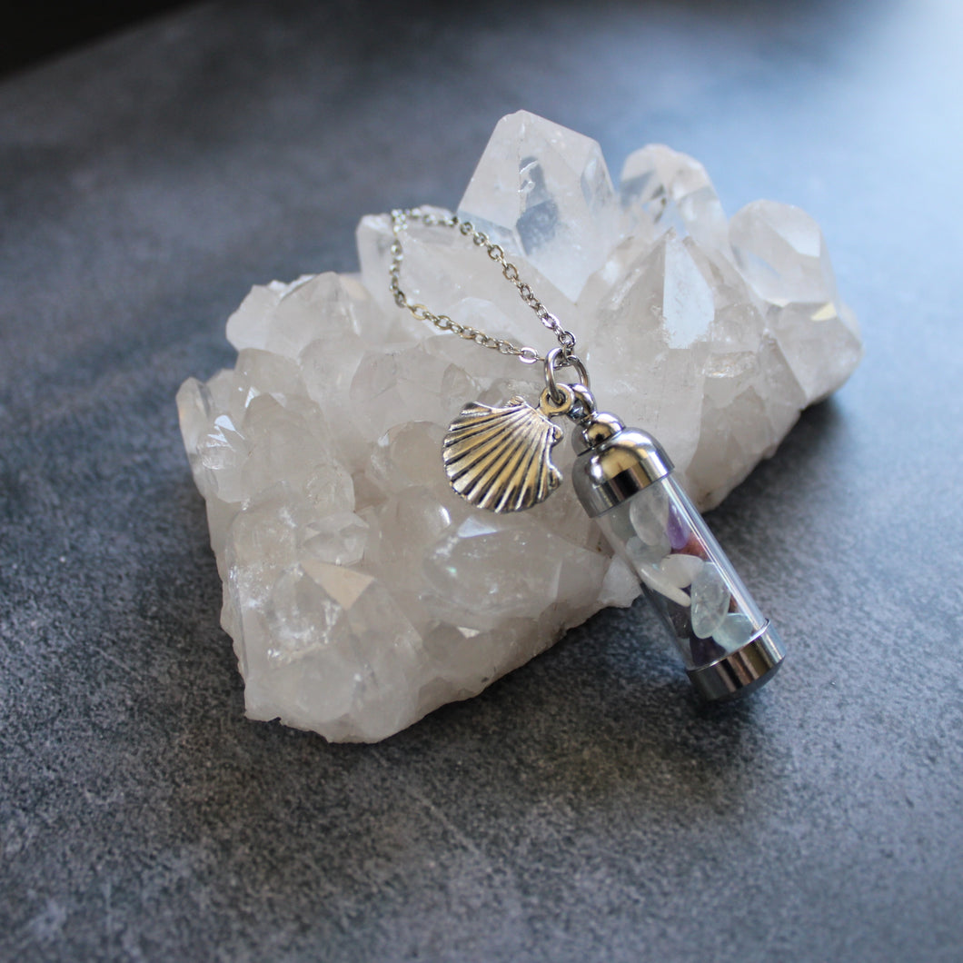 Aphrodite Spell Jar Amulet Necklace