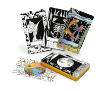 Intuitive Wisdom: Color-Your-Deck Tarot Cards