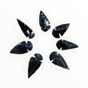 Black Obsidian Arrowhead