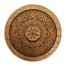 Round Engraved Incense Burner