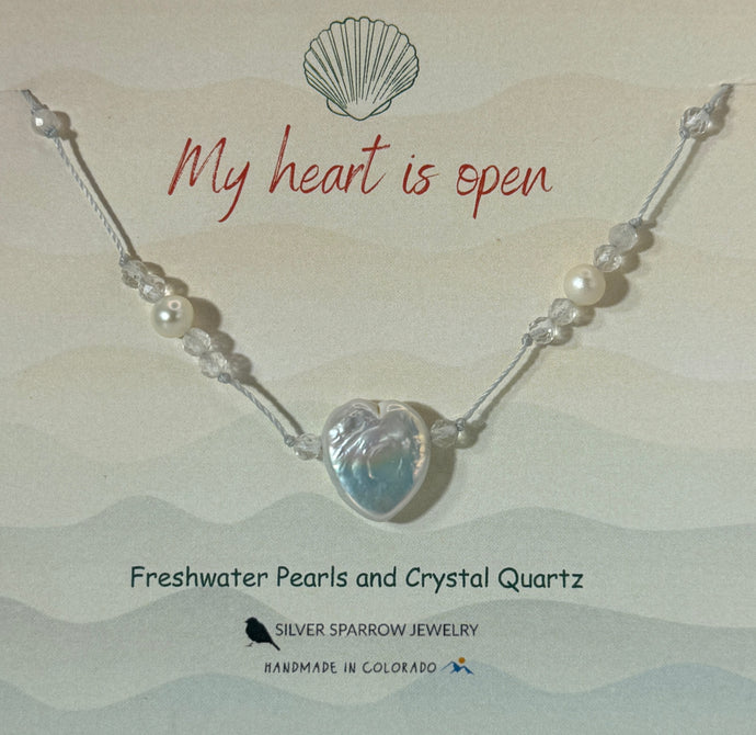 My Heart is Open Necklace