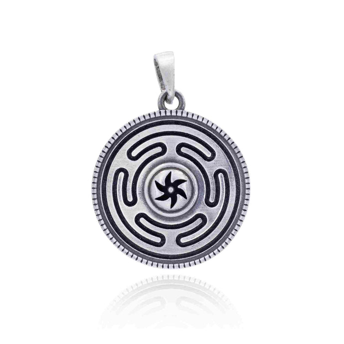 Hecate's Wheel Pendant