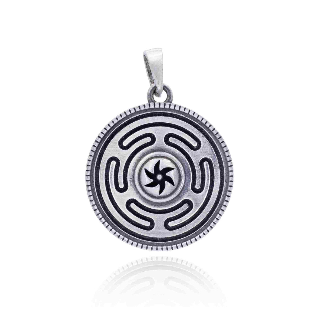 Hecate's Wheel Pendant