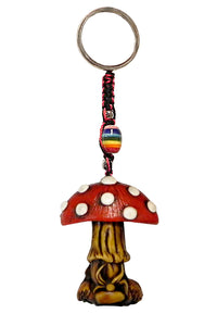 Red Mushroom Keychain