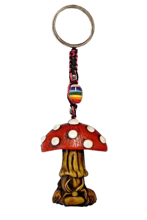 Red Mushroom Keychain