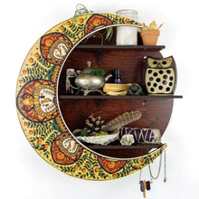Mandala Moon Shelf