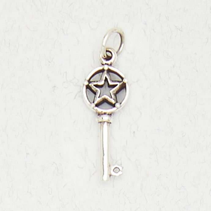 Key with Pentacle Pendant