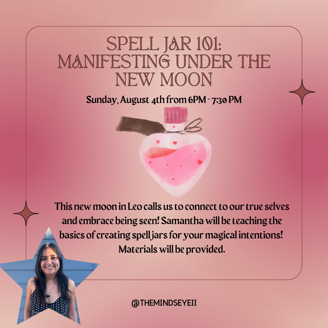 Spell Jar 101: Manifesting Under the New Moon