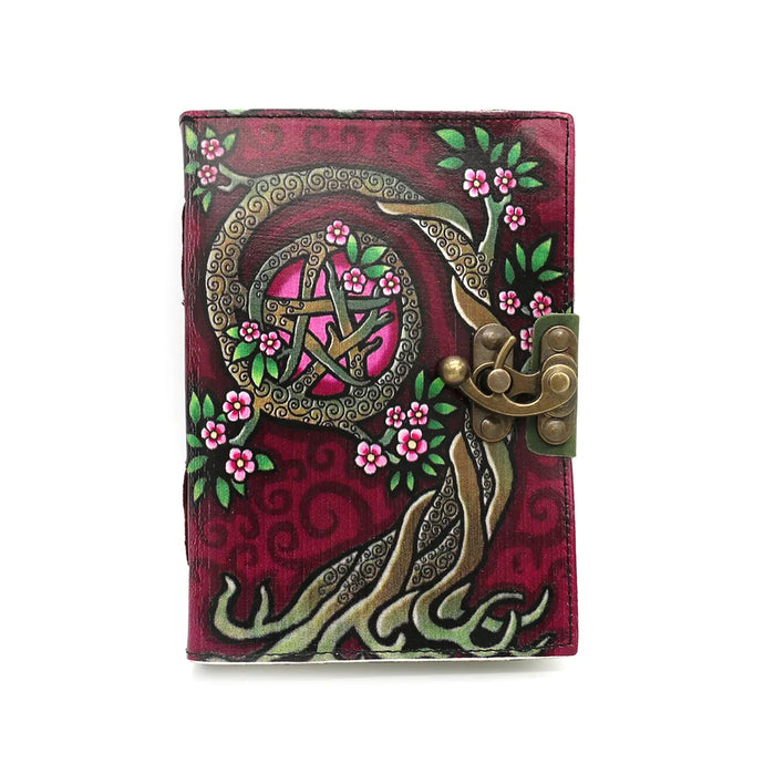 Rooted Pentacle Leather Journal
