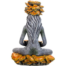 Forest Mushroom Goddess Backflow Incense & T-Light Holder
