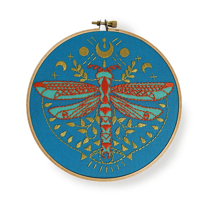 Mystic Dragonfly Embroidery Kit