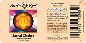 Sacral Chakra Oil
