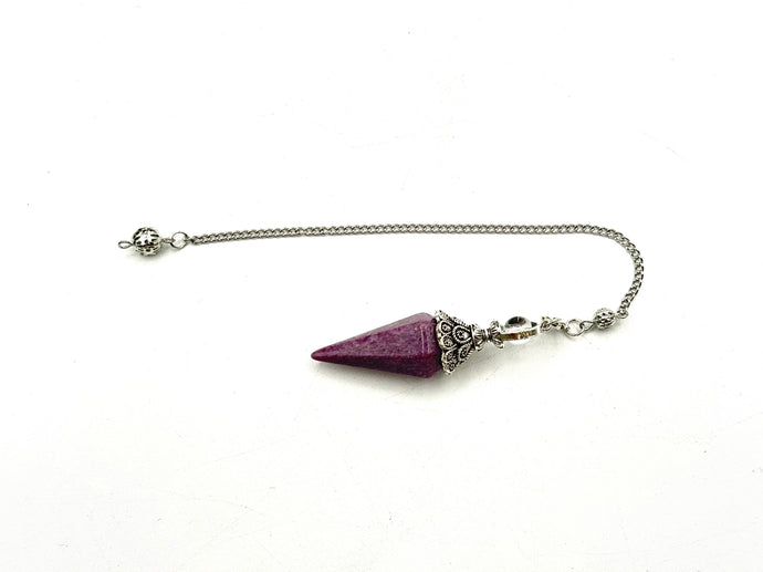 Lepidolite Pendulum