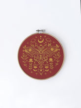 Golden Moth Embroidery Kit