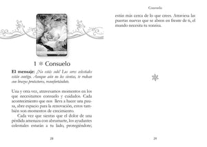 Oráculo de vibraciones angelicales: Mazo de 50 cartas y guía