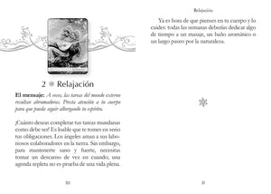 Oráculo de vibraciones angelicales: Mazo de 50 cartas y guía