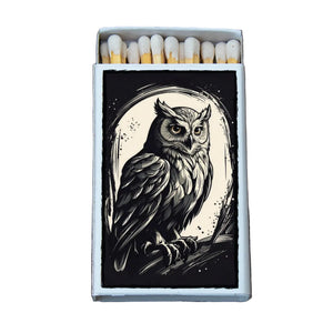 Owl Match Box