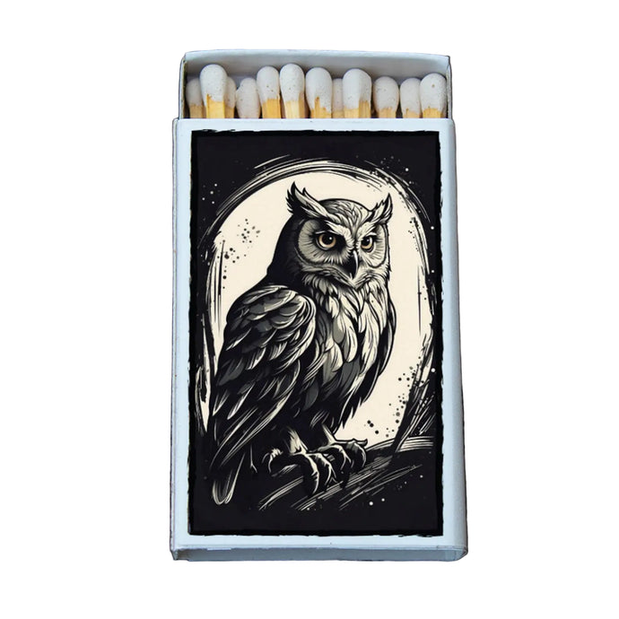 Owl Match Box