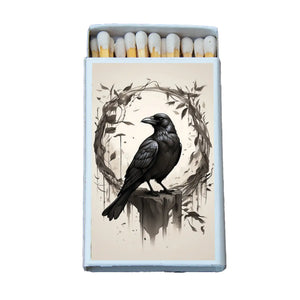 Raven Match Box