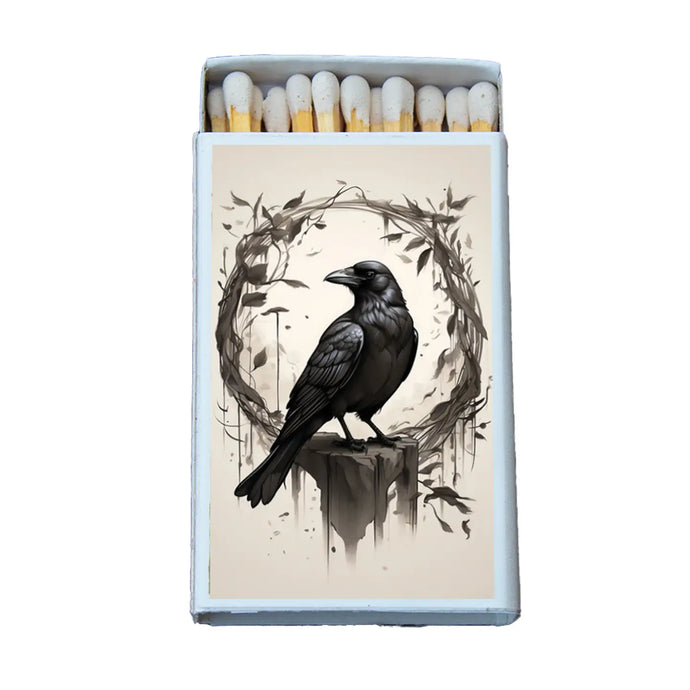 Raven Match Box