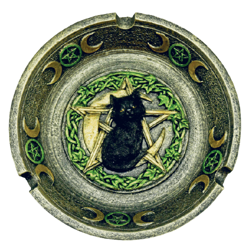 Cat Pentagram Ashtray