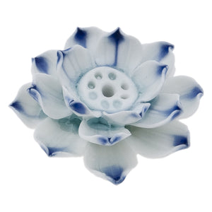 Ceramic Lotus Incense Burner