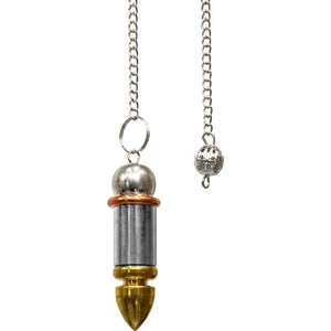 Chambered Pendulum-Silver/Brass/Copper