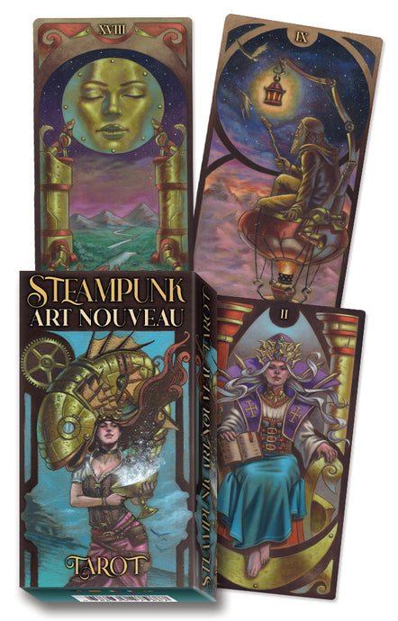 Steampunk Art Nouveau Tarot Deck