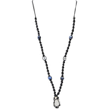 Macrame Necklace with Crystals