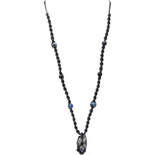 Macrame Necklace with Crystals