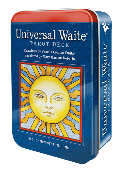 Universal Waite® Tarot Deck in a Tin