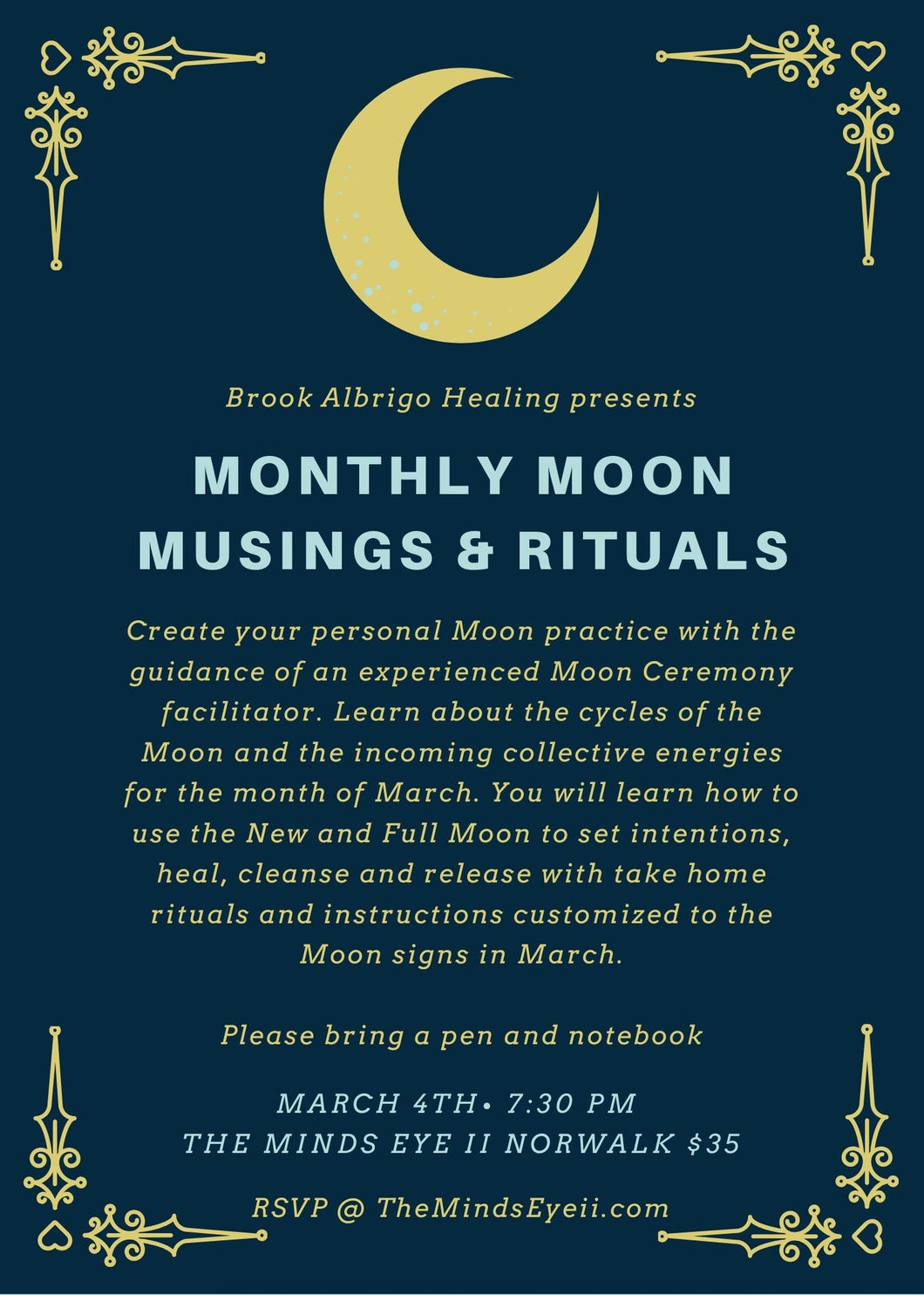Monthly Moon Musings & Rituals