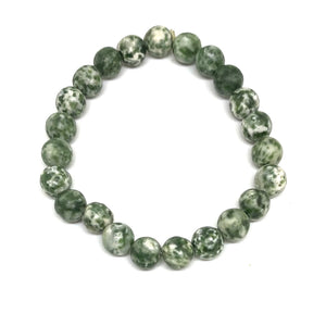 Green Tree Agate Bracelet